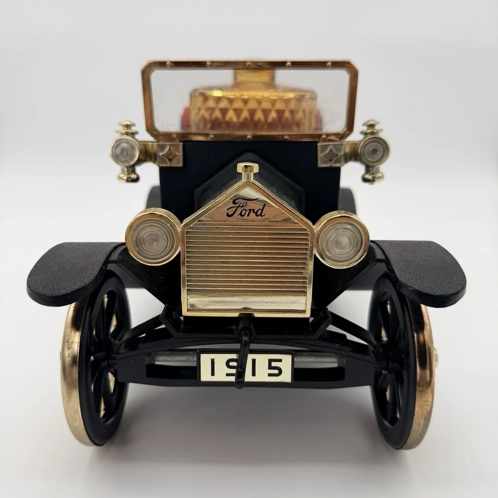 Vintage 1960's Ford Model T 1915 Liquor Decanter Japan Music Box Bar Ware